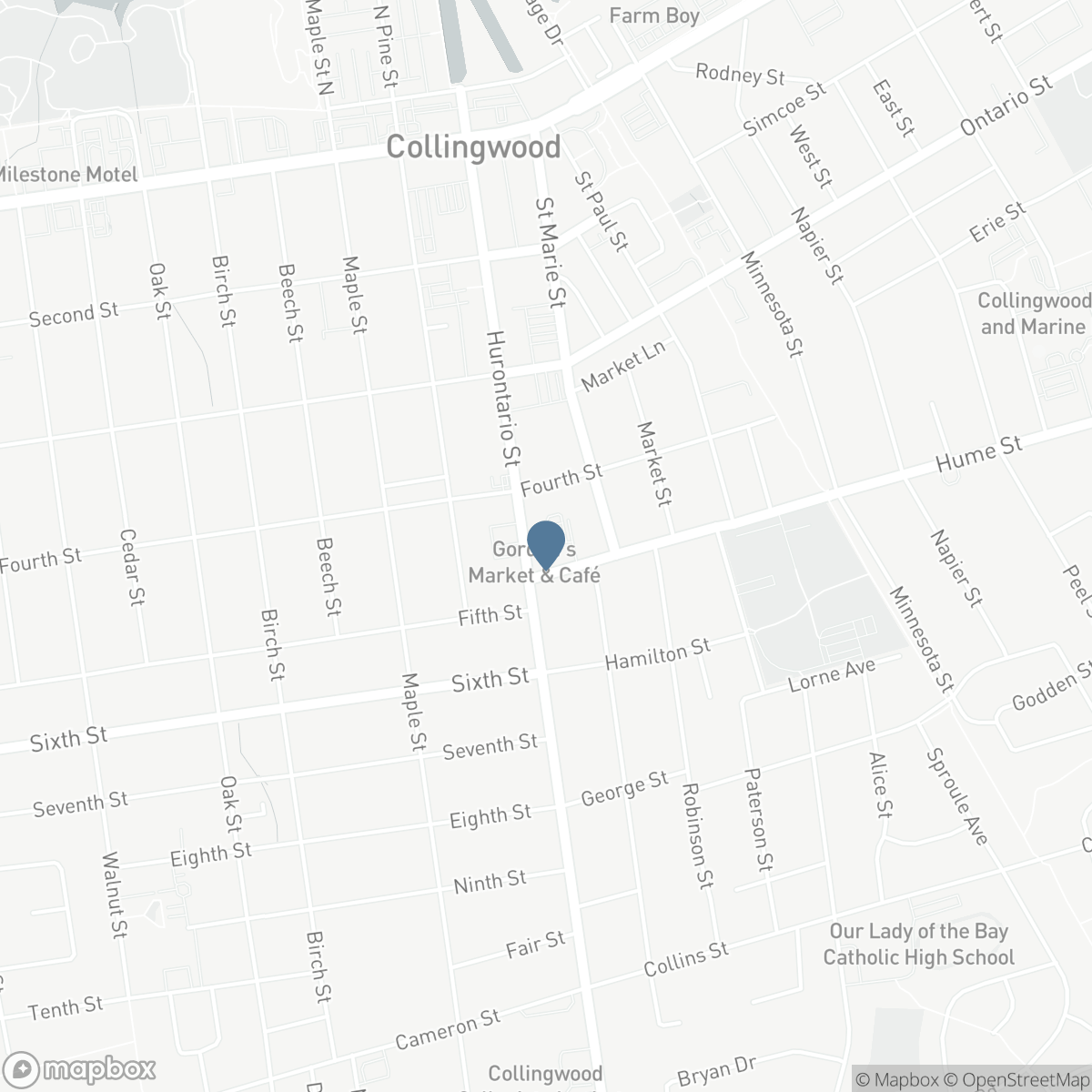 310 - 1 HUME STREET S, Collingwood, Ontario L9Y 0X3